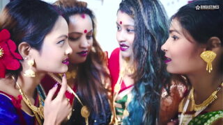 Desi Brothers Share their Four wives at the same Time For Real GangBang