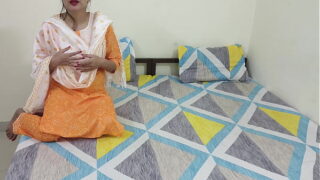 Indian Aunty fucked by village boy with clear hindi dirty talk