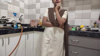 Indian Collage Stepsister HArdcore Fucking Virgin Pussy By Brother In Kitchen