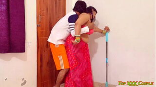Indian Desi My Beautiful Maid Fucked Pussy And Anal