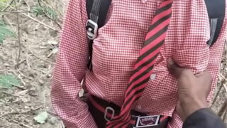 Indian Telugu Village School Girl With Teacher Fuck Pussy In Jungle